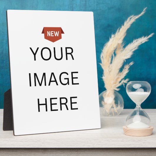 NEW!Easel 8x10付き卓上プラーク – カスタム フォトプラーク (側面)