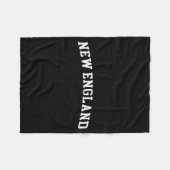 New England  フリースブランケット (正面(横))