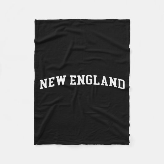 New England  フリースブランケット (正面)
