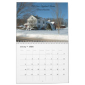 New England and Canada Calendar 2026 カレンダー (1月 2026)