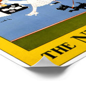 New England Canada Vintage Travel Poster ポスター (角)