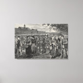 New England Factory Life キャンバスプリント (正面)