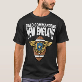 NEW ENGLAND FIELD COMMANDERS - NEW ENGLAND FOOTBAL Tシャツ