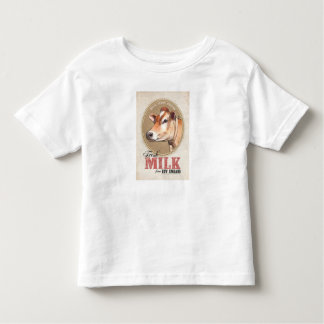 "New England Fresh Milk" トドラーTシャツ