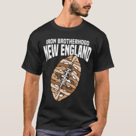 NEW ENGLAND IRON BROTHERHOOD - NEW ENGLAND FOOTBAL Tシャツ