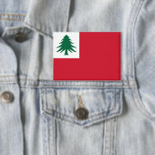 New England Pine Tree Flag 缶バッジ (インサイチュ)