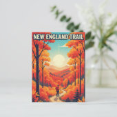 New England Trail Travel ポストカード (スタンド正面)