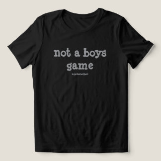 NEW ERA Not A Boys Game 3.0 ボールドTシャツ トライブレンドＴシャツ