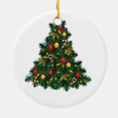 New Family of 3 First Christmas Keepsake 2025 セラミックオーナメント (裏面)