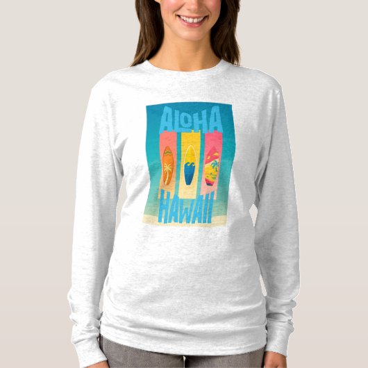 New Fashion Women Adult Tri-blend Long Sleeve Tシャツ (正面)