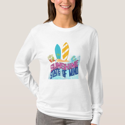 New Fashion Women Adult Tri-blend Long Sleeve XL Tシャツ (正面)