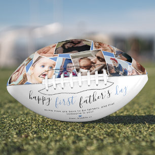 New Father Photo Collage Keepsake アメリカンフットボール