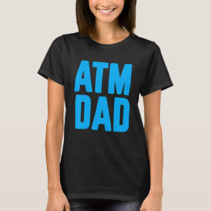 New First Time Daddy to Be ATMパパ2 Tシャツ