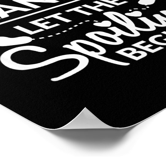 New First Time Grandpa Let The Siling Begin Gift ポスター (角)