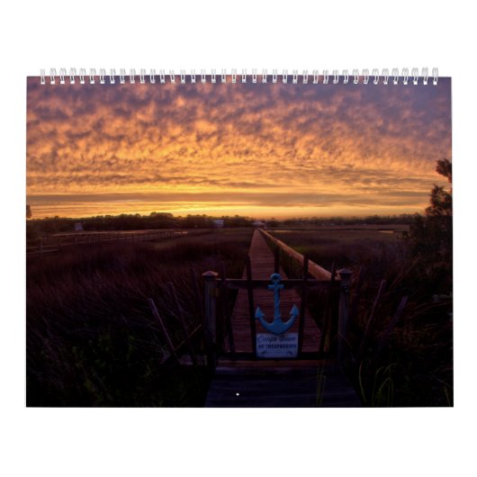New For 2025 Pawleys Island Large Wall Calendar カレンダー (カバー)