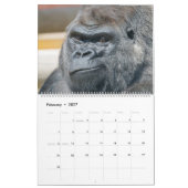 NEW for 2026 Gorilla Calendar カレンダー (2月 2027)