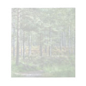 New Forest Woodlands HDR写真 ノートパッド (正面)