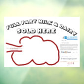 NEW Full Fart Dairy by RoseWrites Window Stick ウィンドウサイン (シート3)