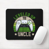 New Gamer Uncle Apparel, Funny Pregnancy Announcem マウスパッド (マウス)
