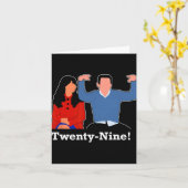 New Girl 29 I'm Feelin' Twenty Nine Happy Birthday カード (黄色い花)