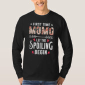 New Grandma First Time Momo Let The Spoiling Begin Tシャツ (正面)