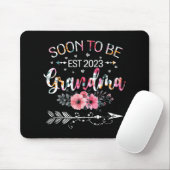 New Grandma Mother's Day Soon To Be Grandma Est 20 マウスパッド (マウス)