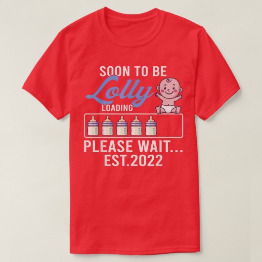 New Grandma Shirts, Pregnancy Announcement Soon To Tシャツ (デザイン正面)