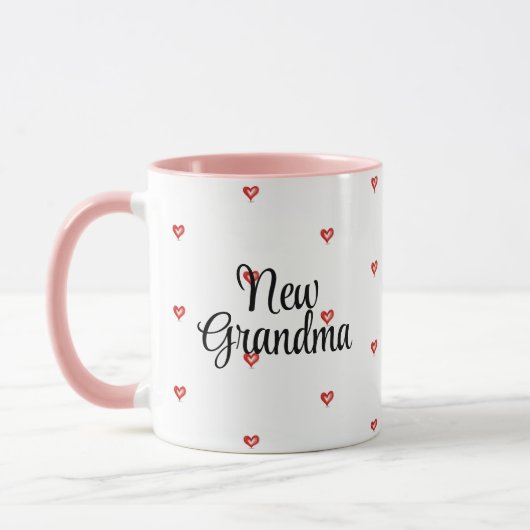 New Grandmother Gift, We Love You Granny, Grandma マグカップ (左)