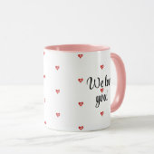 New Grandmother Gift, We Love You Granny, Grandma マグカップ (正面右)