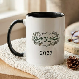 New Great Grandpa Pregnancy Announcement マグカップ