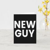 New Guy  カード (黄色い花)