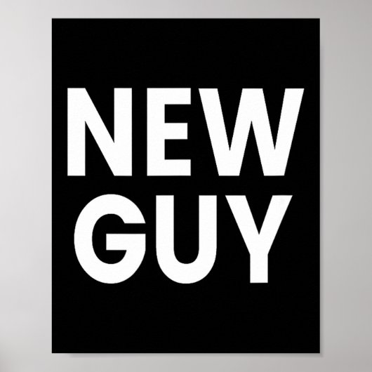 New Guy  ポスター (正面)