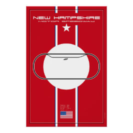New Hampshire Motor Speedway ポスター
