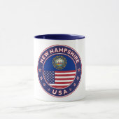 New Hampshire, New Hampshire sticker, マグカップ (中央)