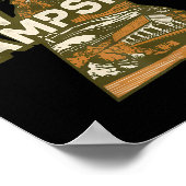 New Hampshire Souvenirs For Men, Women &amp; Kids  ポスター (角)