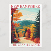 New Hampshire the Granite State USA Travel Place ポストカード (正面)