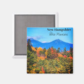 New Hampshire White mountains Magnet マグネット (正面/裏面)