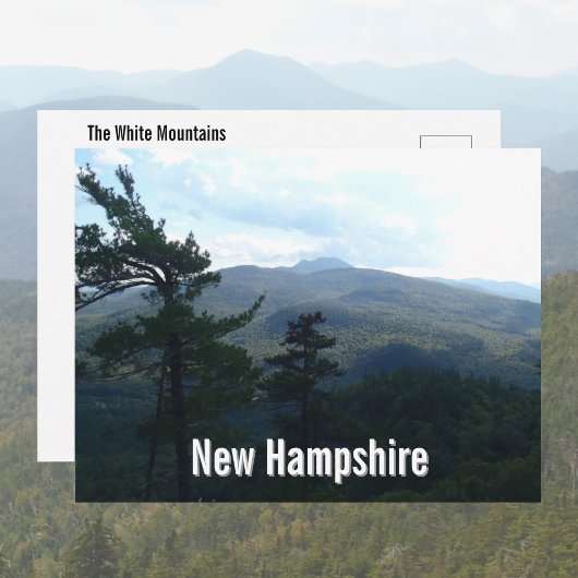 New Hampshire White Mountains Scenic View ポストカード