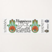 New Hamsa Hand Yoga Mat - See かわいらし Back ヨガマット (正面(横))