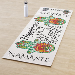 New Hamsa Hand Yoga Mat - See かわいらし Back ヨガマット