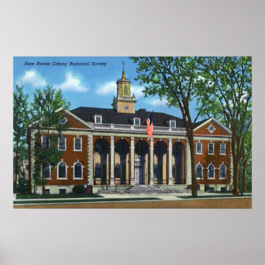 New Haven Colony Historical Society ポスター (正面)