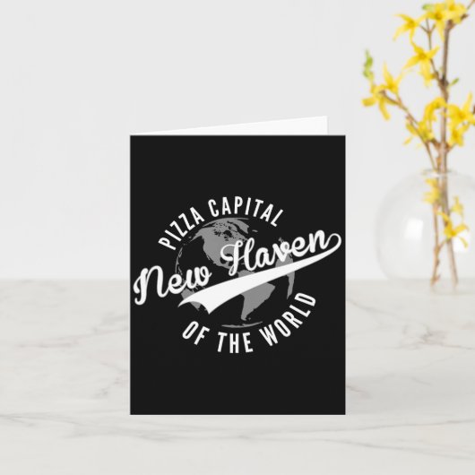 New Haven Zza Catal Of The World Connecticut  カード (黄色い花)