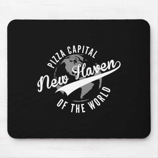 New Haven Zza Catal Of The World Connecticut  マウスパッド (正面)