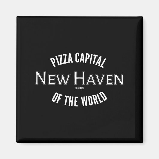 New Haven Zza Catal Of The World Connecticut  マグネット (正面)