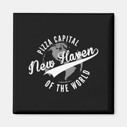 New Haven Zza Catal Of The World Connecticut  マグネット (正面)