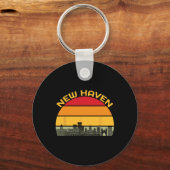 New Haven Zza Catal Of The World Connecticut Azza キーホルダー (正面)