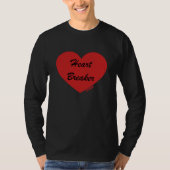 New heart breaker nice Valentine's Day Tシャツ (正面)