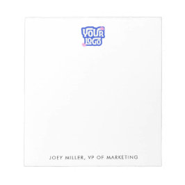 New Hire Gift Small Business Logo ノートパッド