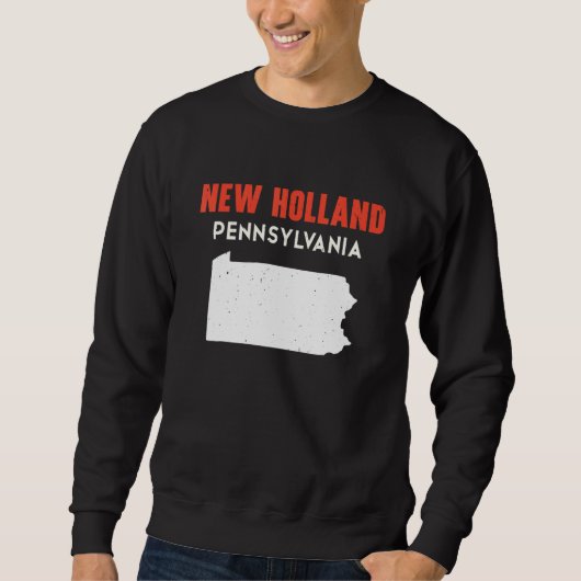 New Holland Pennsylvania USA State America Travel スウェットシャツ (正面)