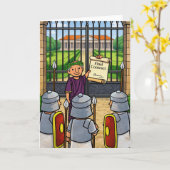 New Home, Big Plans – Funny New Home カード (黄色い花)